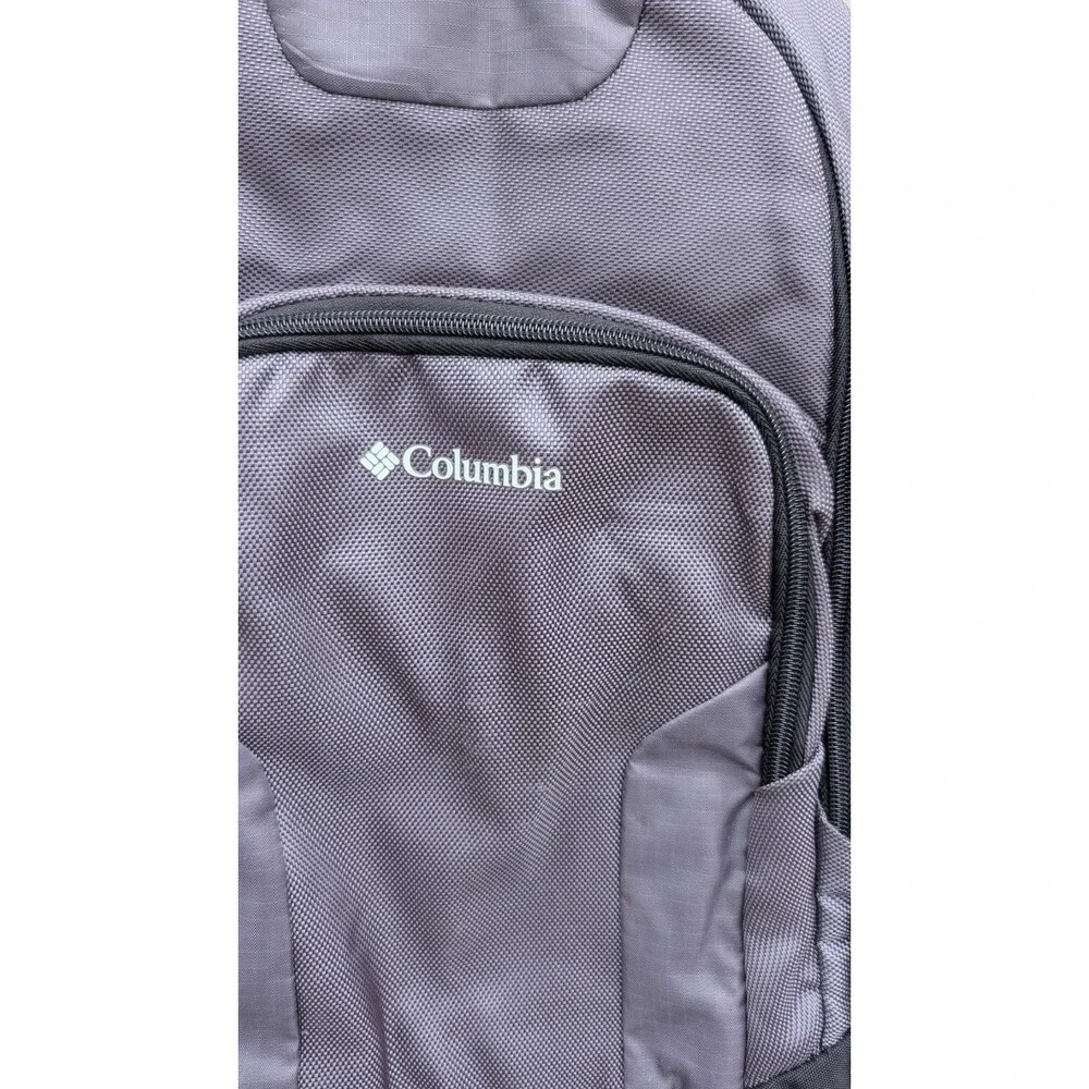 Columbia Grey Backpack Mesh Side Pocket  Insulated pouch 92-16283-02-74